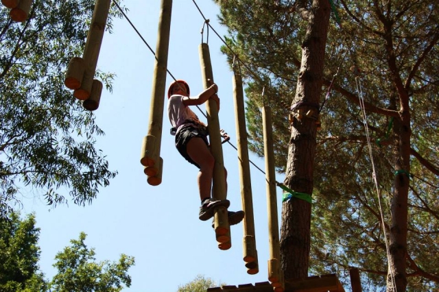 Le prove aeree del parco